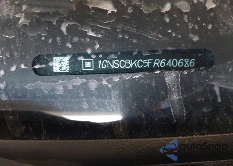 2015 Chevrolet Tahoe Lt z USA, uszkodzony, nr VIN 1GNSCBKC5FR640686